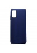 Coque arrière (Officielle) - Galaxy A03s Bleu - Photo 1