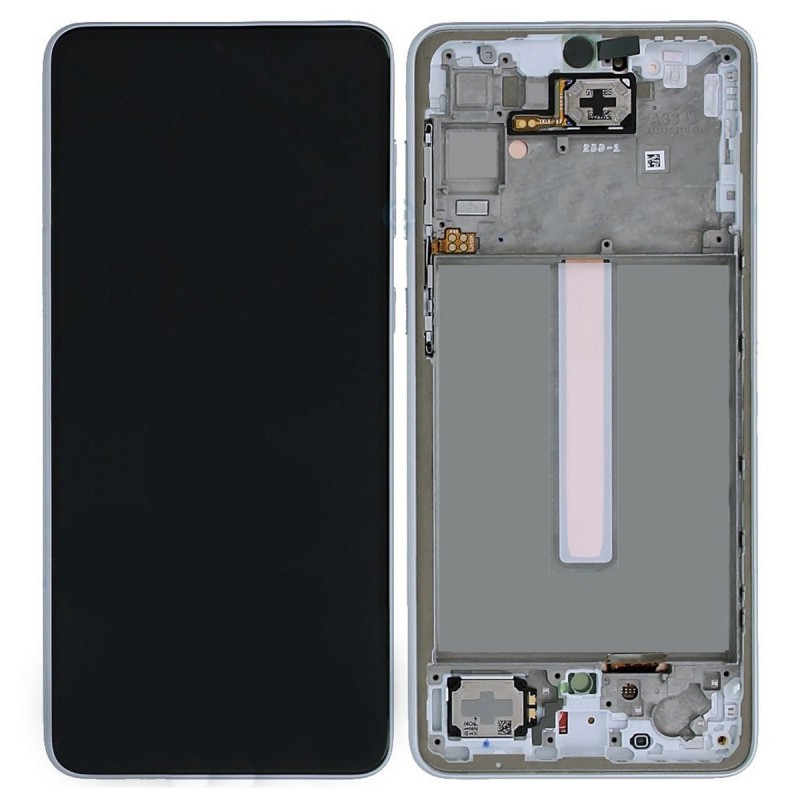 Ecran complet (Officiel) - Galaxy A33 Blanc - Photo 1
