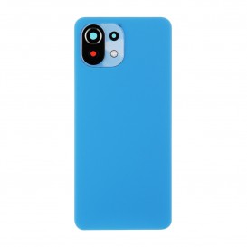 Vitre arrière - XIaomi 11 lite 5G NE Bleu - Photo 1