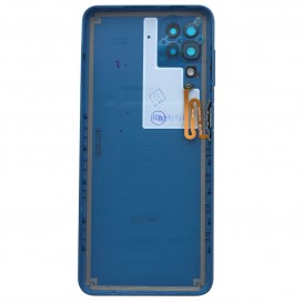 Coque arrière (Officielle) - Galaxy A12 Bleu - Photo 1