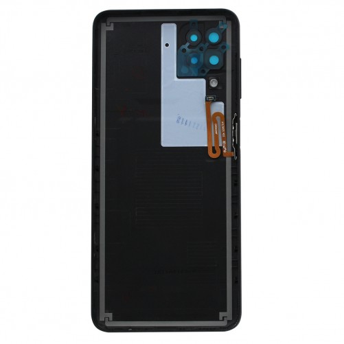 Coque arrière (Officielle) - Galaxy A12 Noir - Photo 1