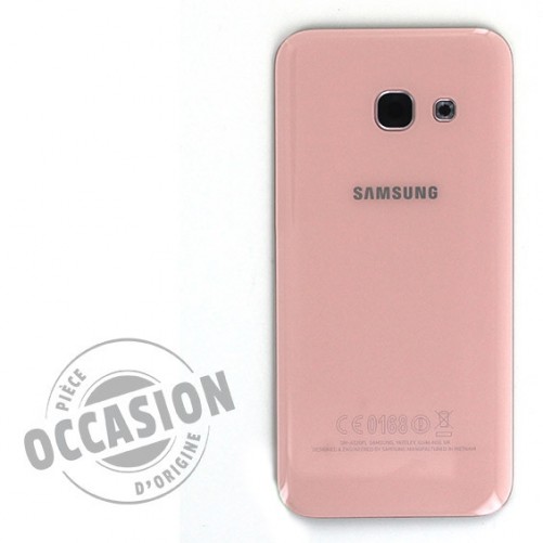 Vitre arrière (Officielle) - Galaxy A3 2017 Rose - Photo 1