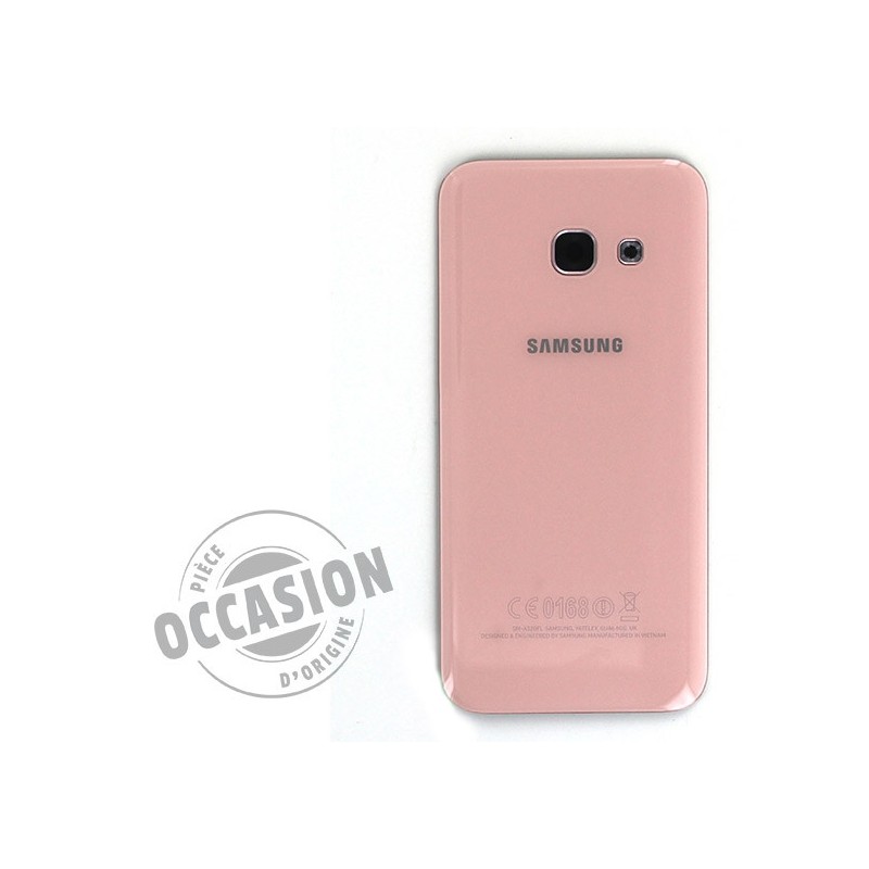 Vitre arrière (Officielle) - Galaxy A3 2017 Rose - Photo 1