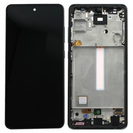 Ecran complet (Officiel) - Galaxy A52 Noir - Photo 1