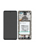 Ecran complet + Batterie (Officiel) - Galaxy A72 Blanc - Photo 1
