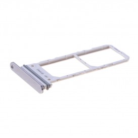 Tiroir pour 2 cartes SIM (Officiel) - Galaxy Note 10 Argent - Photo 2