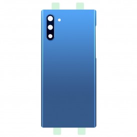 Vitre arrière - Galaxy Note 10 Bleu - Photo 1