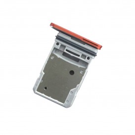 Tiroir pour 2 cartes SIM et une SD - Galaxy S20 FE Orange - Photo 1