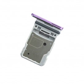 Tiroir pour 2 cartes SIM et une SD - Galaxy S20 FE Violet - Photo 1