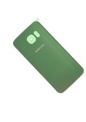 Vitre arrière (Officielle) - Galaxy S6 Edge Vert - Photo 1