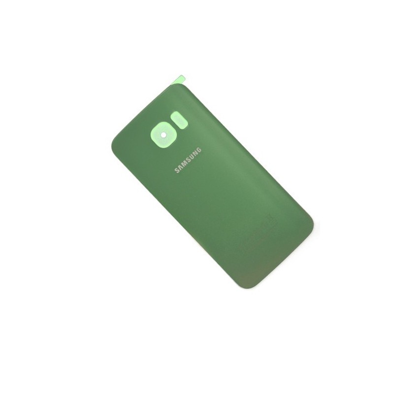 Vitre arrière (Officielle) - Galaxy S6 Edge Vert - Photo 1