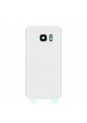 Vitre arrière - Galaxy S7 Edge Blanc - Photo 1