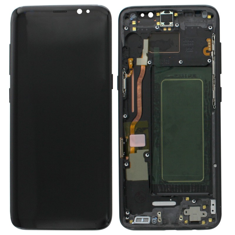 Ecran complet (Reconditionné) - Galaxy S8 Noir - Photo 1