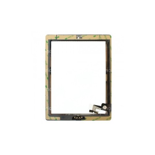 Vitre tactile blanche avec bouton home - iPad 2 Blanc - Photo 2