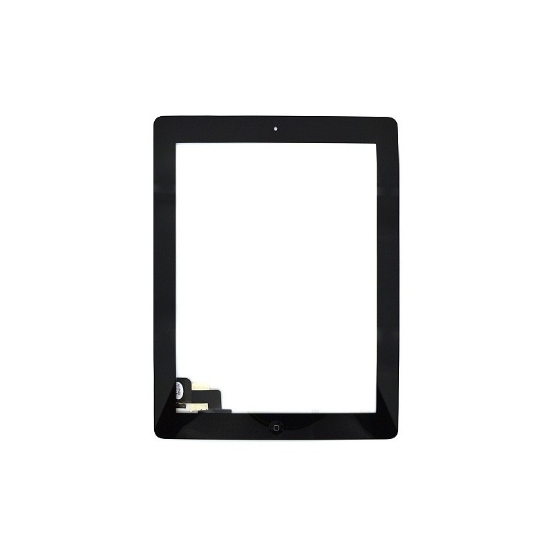 Vitre tactile noire avec bouton home - iPad 2 Noir - Photo 3