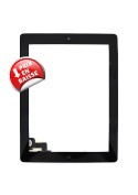 Vitre tactile noire avec bouton home - iPad 2 Noir (Qualité Premium) - Photo 2