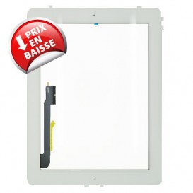 Vitre tactile blanche avec bouton home - iPad 3 Blanc (Qualité Premium) - Photo 3