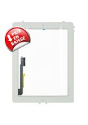 Vitre tactile blanche avec bouton home - iPad 3 Blanc (Qualité Premium) - Photo 3