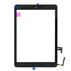 Vitre tactile noire avec bouton home - iPad Air Noir - Photo 1