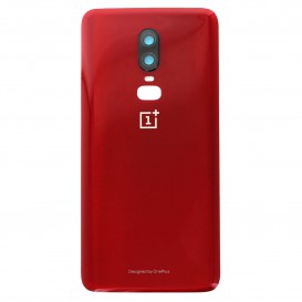 Vitre arrière (Officielle) - OnePlus 6 Rouge - Photo 2