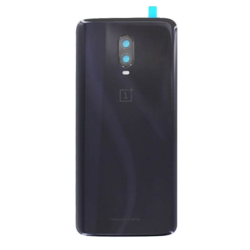Vitre arrière (Officielle) - OnePlus 6T Noir - Photo 1