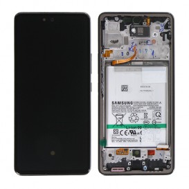 Bloc écran Super AMOLED complet + batterie d'origine pour Samsung Galaxy A53 (5G) noir_photo1