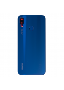 Vitre arrière avec lecteur d\'empreintes digitales pour Huawei P 20 Lite Bleu photo 1