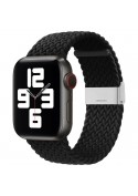 Bracelet tressé noir - Apple Watch 38/40mm Noir photo 1