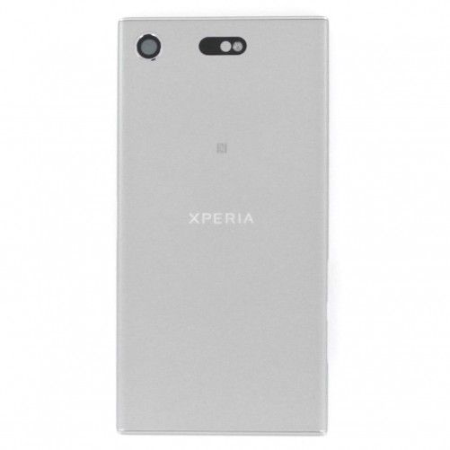 Coque arrière ARGENT (Officielle) - Xperia XZ1 Compact photo 1