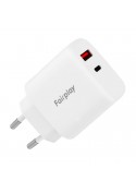 Chargeur secteur recharge rapide USB C + USB A - 65W photo 1