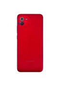 Coque arrière (Officielle) - Galaxy A03 - Rouge photo 1