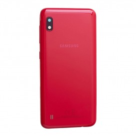 Coque arrière (Officielle) - Galaxy A10 - Rouge photo 1