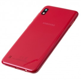 Coque arrière (Officielle) - Galaxy A10 - Rouge photo 3