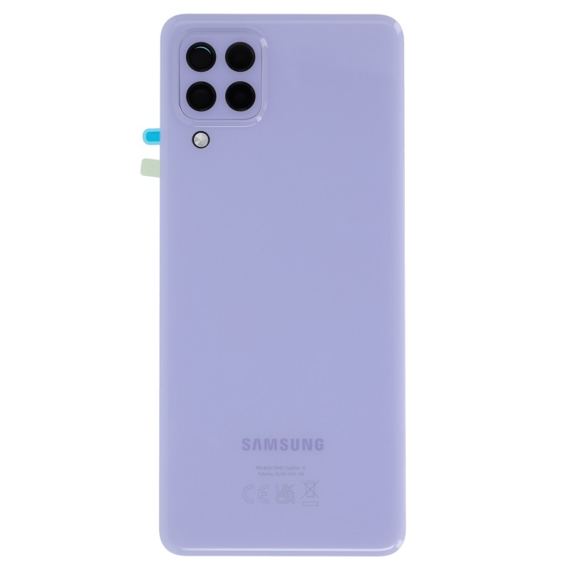 Vitre arrière (Officielle) - Galaxy A22 - Violet photo 1