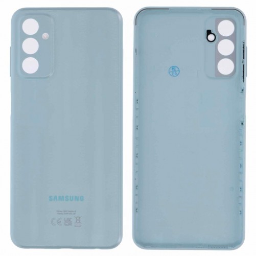 Coque arrière (Officielle) - Galaxy M13 - Bleue photo 1