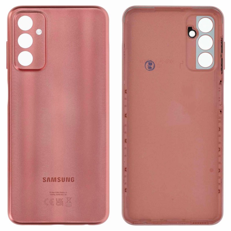 Coque arrière (Officielle) - Galaxy M13 - Orange photo 1