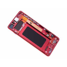 Ecran complet (Officiel) - Galaxy S10+ Rouge cardinal photo 1