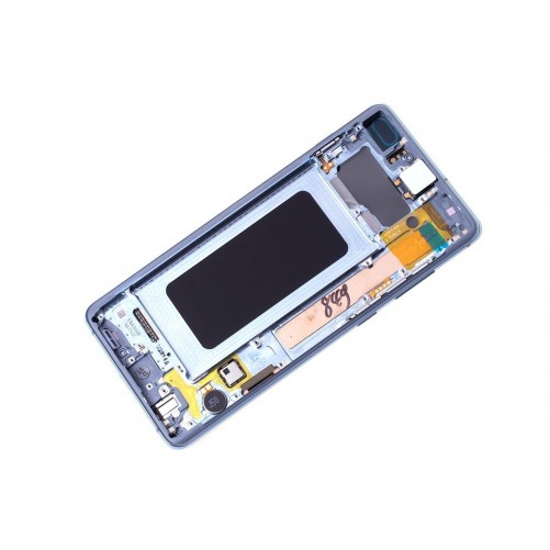 Ecran complet (Officiel) - Galaxy S10+ Bleu Prisme photo 3