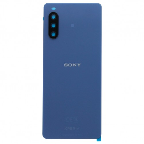 Vitre arrière (Officielle) - Sony Xperia 10 III - Bleue photo 1