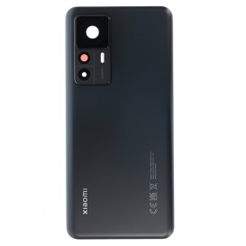 Vitre arrière - Xiaomi 12T Pro noir (Officielle) photo 1