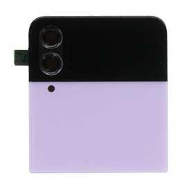 Vitre arrière supérieure (Officielle) - Galaxy Z Flip4 - Violette photo 1