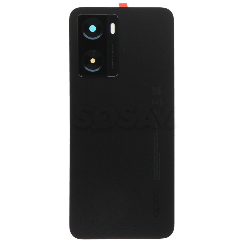 Vitre arrière - Oppo A57s noir (Officielle) photo 1