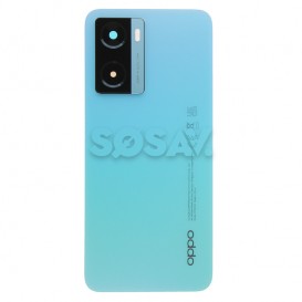 Vitre arrière - Oppo A57s bleu (Officielle) photo 1