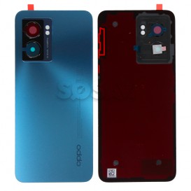 Vitre arrière - Oppo A77 5G bleu (Officielle) photo 1