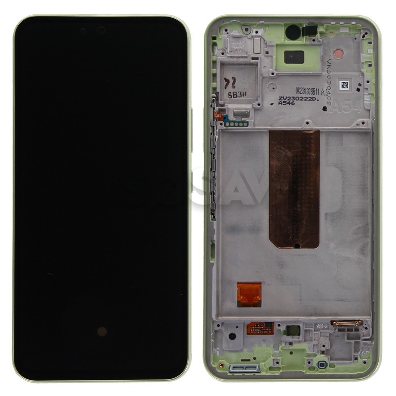 Ecran complet (Officiel) - Galaxy A54 Lime photo 1