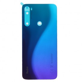 Vitre arrière - Xiaomi Redmi Note 8 2021 Neptune Blue (Officielle) photo 1