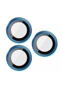 Verre trempé 3D Bleu vitre caméra - iPhone 12 Pro photo 1
