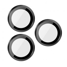 Verre trempé 3D Noir Sidéral vitre caméra - iPhone 14 Pro, iPhone 14 Pro Max photo 1