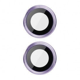 Verre trempé 3D Violet vitre caméra - iPhone 14, iPhone 14 Plus photo 1