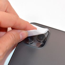 Verre trempé 3D Jaune pour vitre caméra arrière - iPhone 15 et 15 Plus